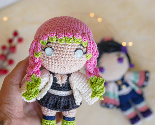Ravelry: Mitsuri Kanroji Amigurumi pattern by Thamires Kaled