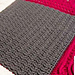 Sand Ripples Afghan Square pattern 