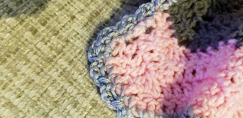 Tools you'll need: row counter, yarn needle, and scissors.