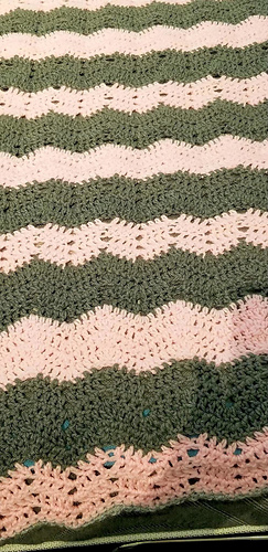 Perfect as a throw, lapghan, or thoughtful handmade gift.