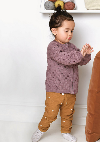 Nr 3a Sommerfugljakke - Sandnes Garn