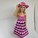 Barbie Summer Dress and Hat pattern 