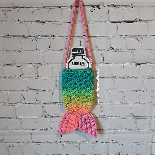 Mermaid Tail Water Bottle Cozy photo 11