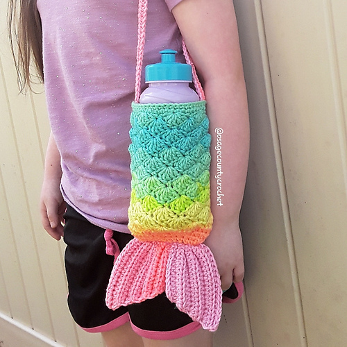 Mermaid Tail Water Bottle Cozy photo 12