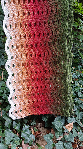 crochet shawl, crochet blanjet, wsve stitch