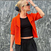 Patent / Brioche jacket pattern