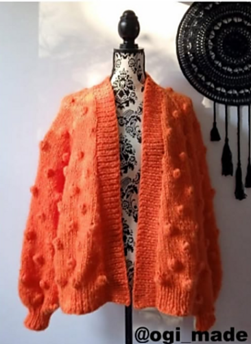Pumpkin Cardigan