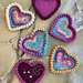 Heart Trinket Dish pattern 