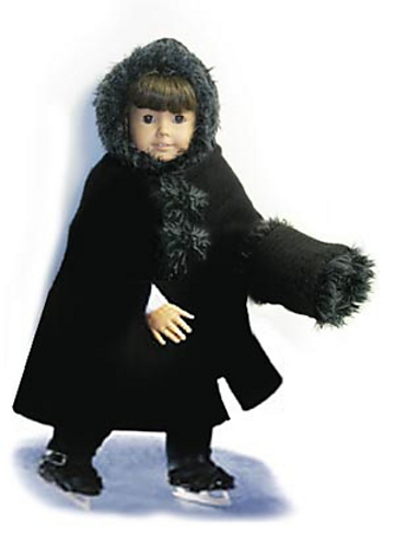 Winter Doll Hat and Muff photo 1