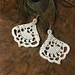 Firebird earrings pattern 