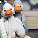 Large goose toy pattern