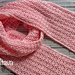 One Skein Simple Scarf pattern