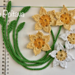 Daffodil Bookmark pattern 