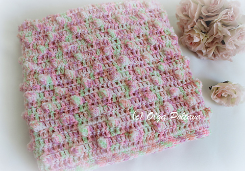 Popcorns Baby Sweater and Blanket photo 6