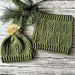 Evergreen Christmas Hat & Cowl pattern 