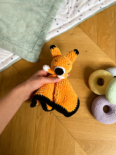 新品未開封 2WAY 子狐ポーチ BABYL ぬいぐるみ 日焼け Ravelry: Fox Lovey baby blanket pattern by Pavlina Svarcova