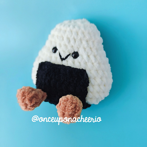 Preserves Patterns Ravelry: Jellycat Onigiri pattern by Juli Anne