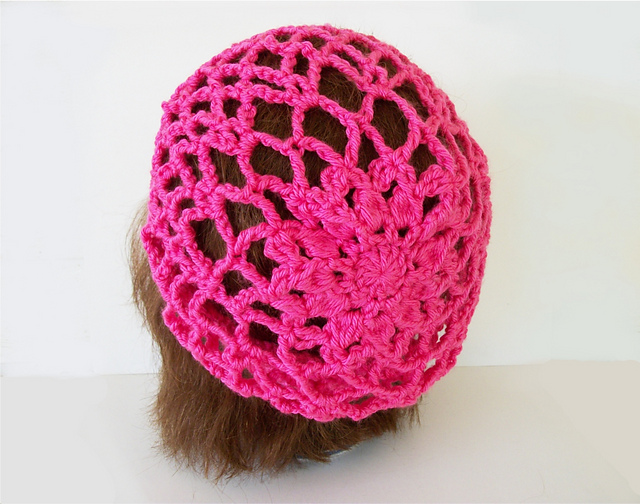 Summer Slouch Hat pattern by Stephanie 