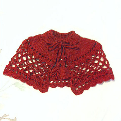 Mesh Lace Capelet photo 1