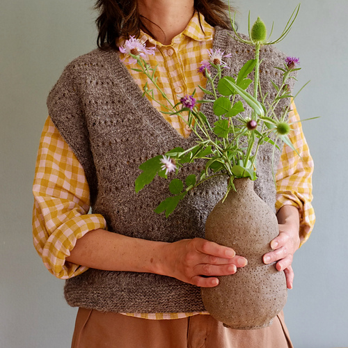 Ravelry Ezra Vest pattern by Orlane Sucche