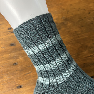 View of stripped cuff
