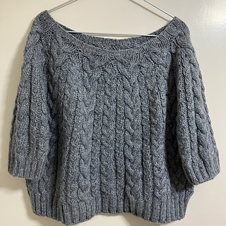Pattern arrengement.
Using large size needle,heavyweight yarn