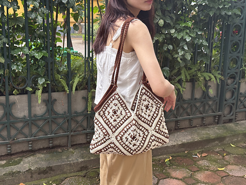 Granny Square Tote Bag