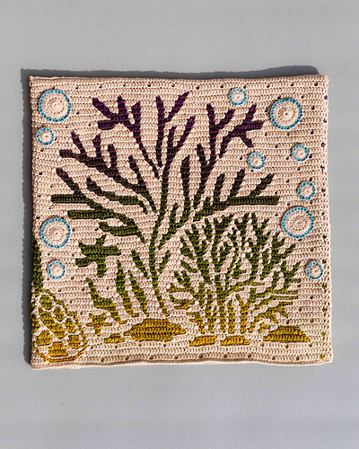 Ravelry: Sea Turtle Bag / Pillow pattern by Natalia Kononova