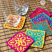 Petalique Coasters pattern 