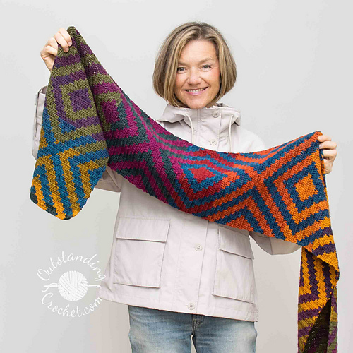 GeoCake Scarf