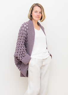 Ravelry: Ash Rose Shrug Cardigan pattern by Natalia Kononova