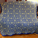 Geometric Crisscross Throw pattern 