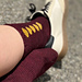 Bubbles Socks pattern 