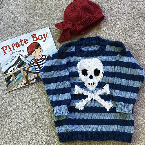 Skull & Crossbones Genser - byPDamon