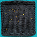 Aquarius Zodiac Square pattern 