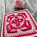 Tickle Me Pink Square pattern