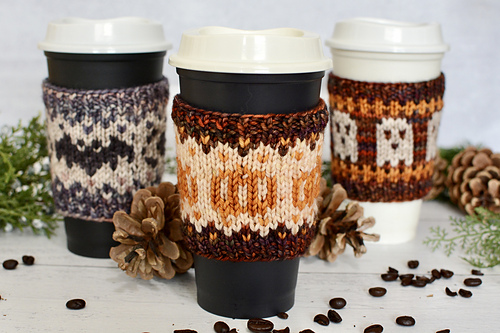 Autumn Doodle Cup Cozy
