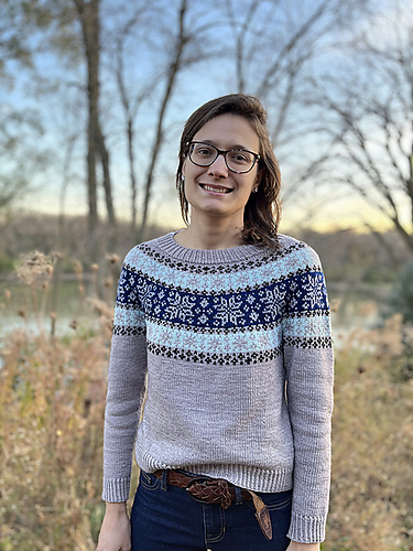 Vinter Doodle Genser - Jamie Lomax