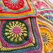 Circle Granny Square Pattern - Winter Sun pattern