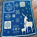 Wintertide Mosaic Blanket pattern