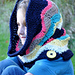 Chevron Hooded Cowl pattern 