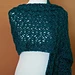 Textured Shell Stitch Scarf / Wrap / Shawl pattern 
