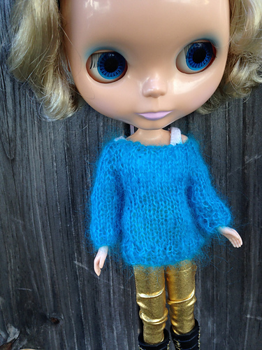 Mohair Sweater for Blythe photo 6