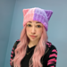 Crochet cat ear beanie pattern 