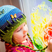 Tuque jardin de papillons pattern 