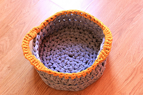 T-shirt Yarn Basket photo 5