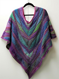 Ravelry: Kaleidoscope Poncho pattern by BarbAnn Pappas