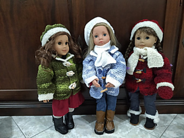 Brigid doll coat