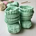 Baby's Frilly Ruffle Boots pattern 
