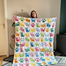Cats and Paws Blanket pattern